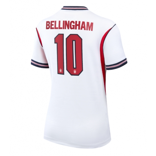 Billige Fotballdrakt England Jude Bellingham #10 Replika Hjemmedrakt Dame VM 2026 Kortermet Billige Fotballdrakt England Jude Bellingham #10 Replika Hjemmedrakt Dame VM 2026 Kortermet